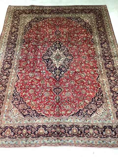 Traditional Antique Area Carpets Wool Handmade Oriental Rugs 296 X 380 cm homelooks.com