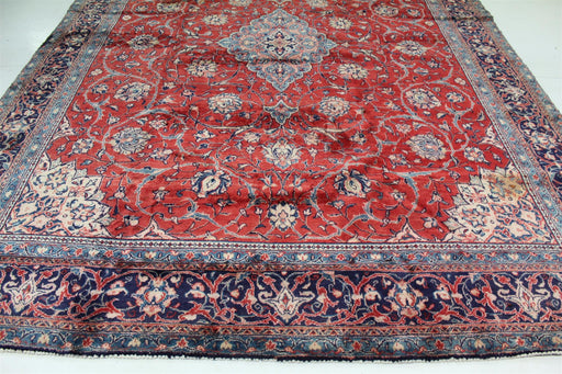 Traditional Antique Area Carpets Wool Handmade Oriental Rugs 290 X 390 cm bottom view homelooks.com