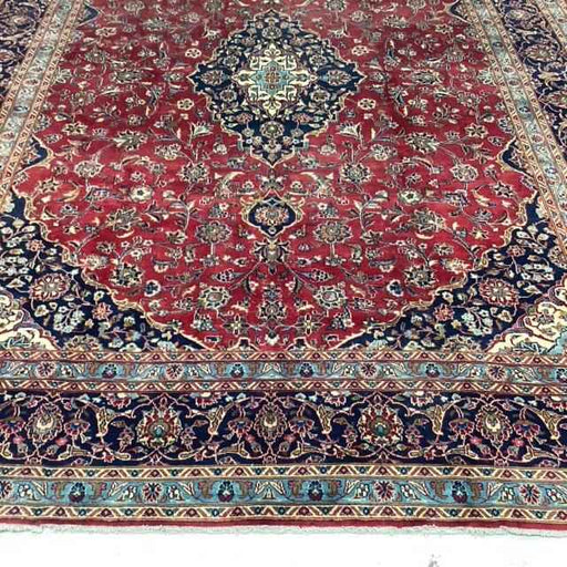 Traditional Antique Area Carpets Wool Handmade Oriental Rugs 290 X 380 cm bottom view homelooks.com