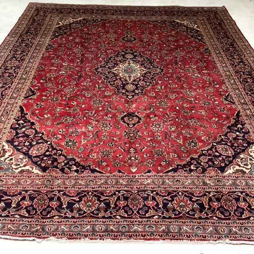 Traditional Antique Area Carpets Wool Handmade Oriental Rugs 295 X 375 cm homelooks.com